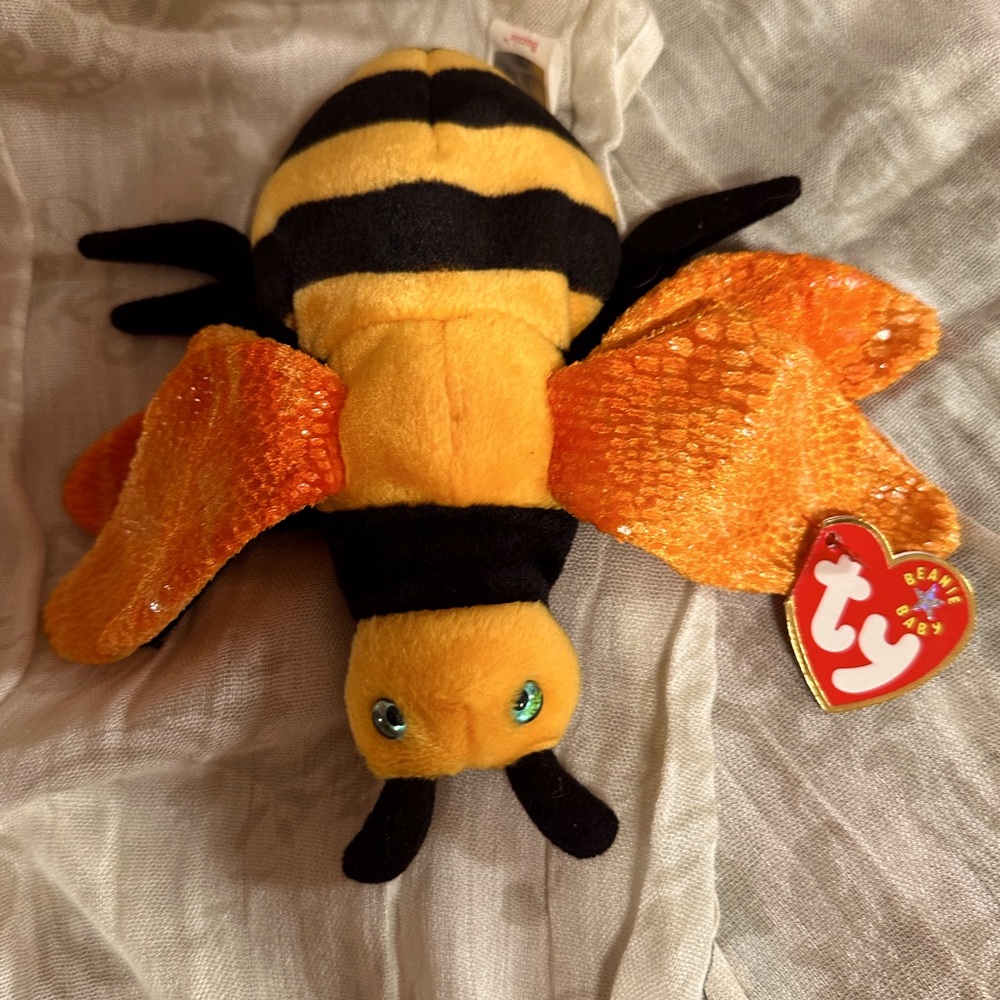 Ty Beanie Baby Bumblebee Plush